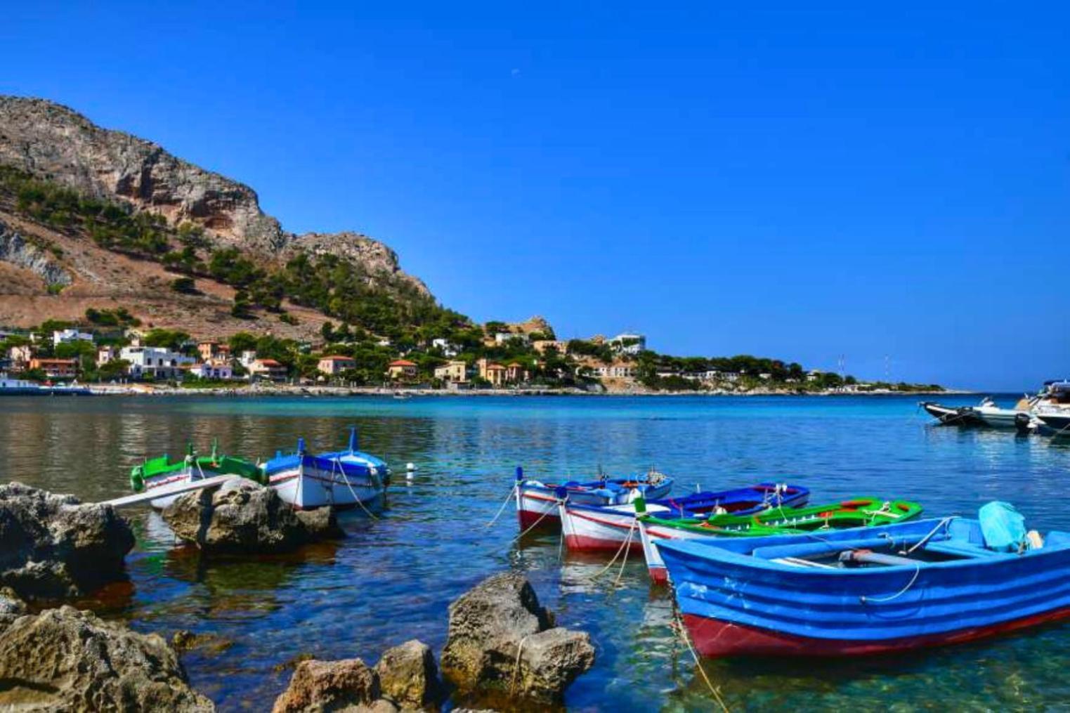 - Palermo - Sferracavallo Sul Mare Lägenhet Exteriör bild