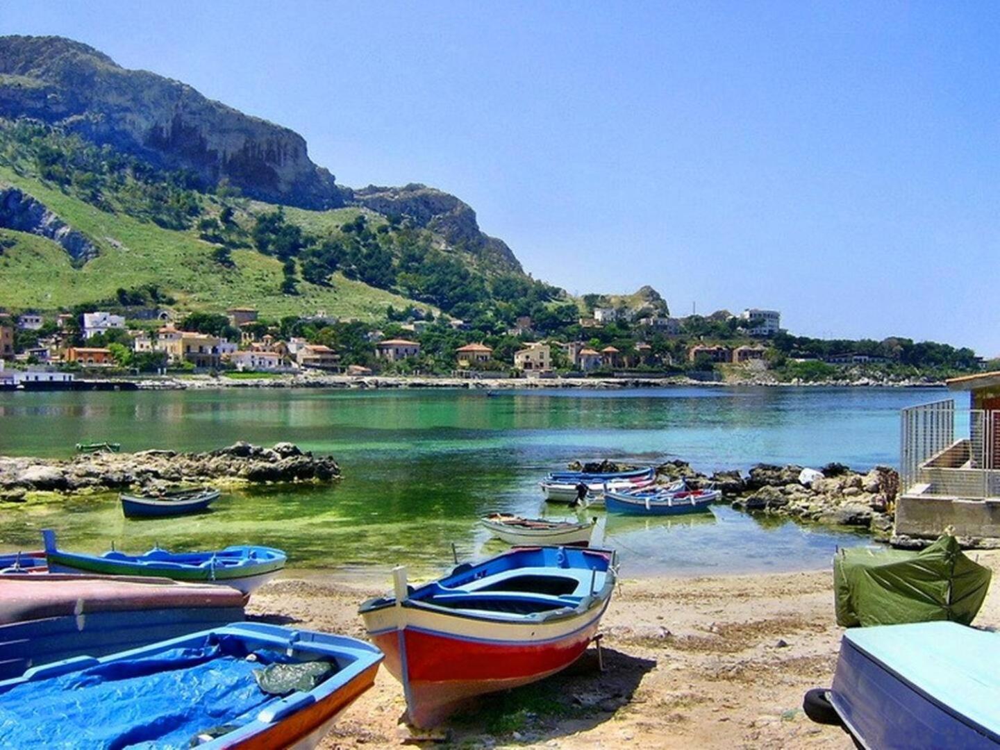 - Palermo - Sferracavallo Sul Mare Lägenhet Exteriör bild