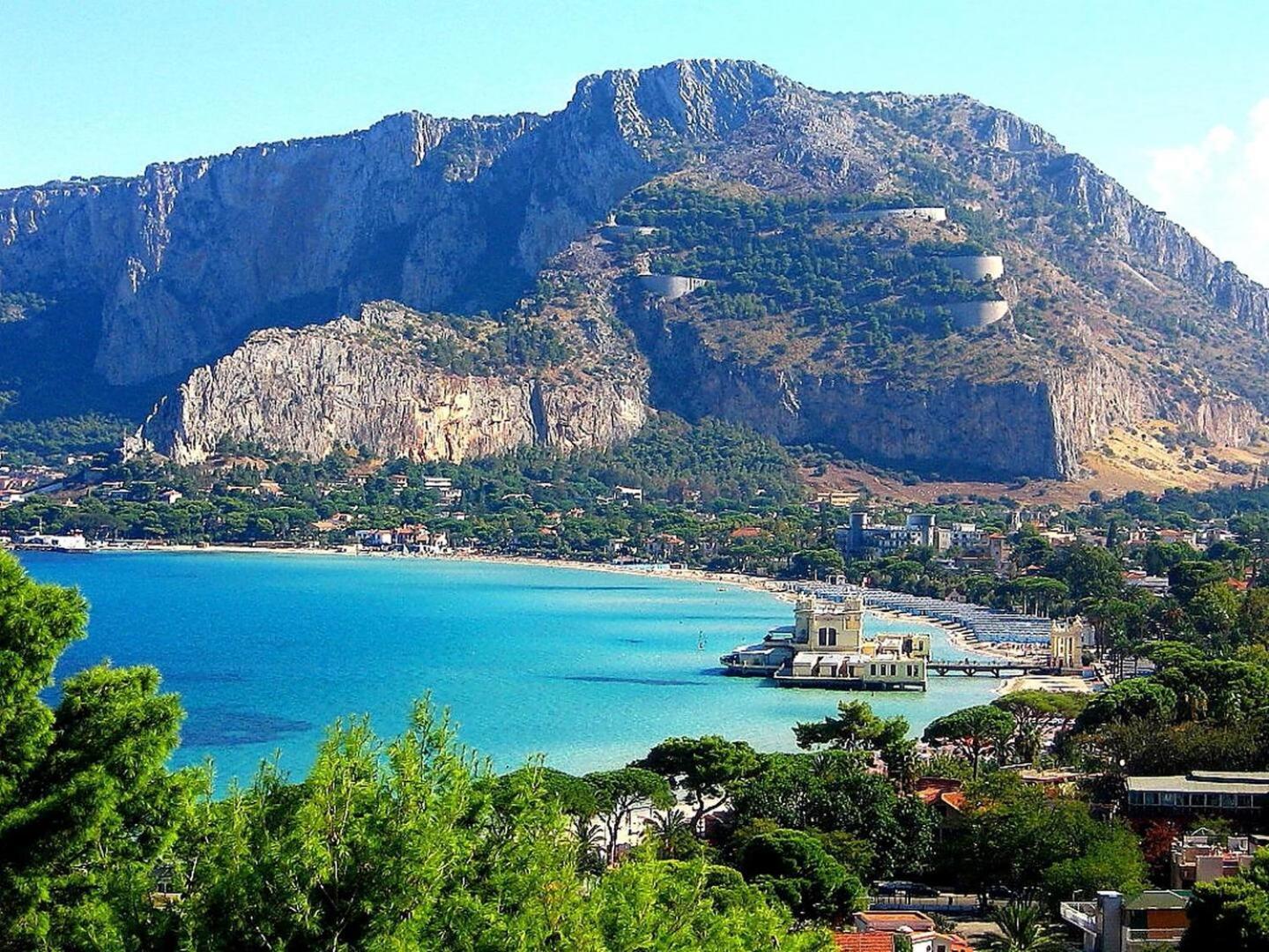 - Palermo - Sferracavallo Sul Mare Lägenhet Exteriör bild